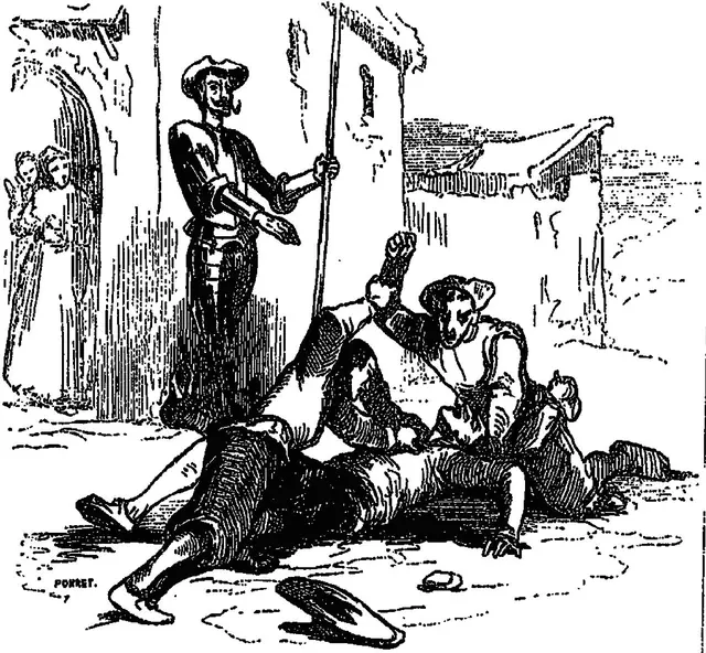 L’Ingénieux Hidalgo Don Quichotte de la Manche tome 1 illustration p. 640