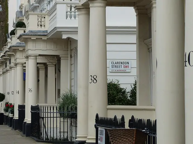 Pillars and porches - Victorian houses, London - geograph.org.uk - 7112390