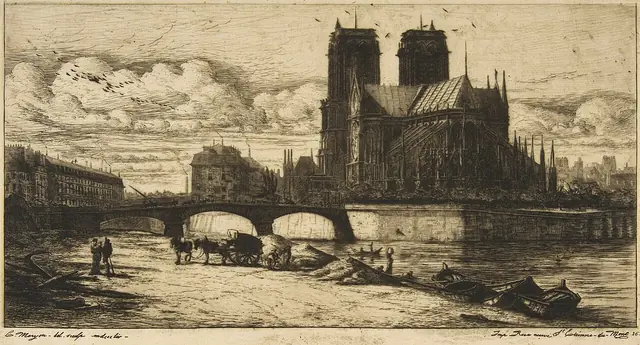 The Apse of Notre-Dame, Paris