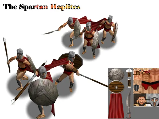 Showcase spartan hoplite