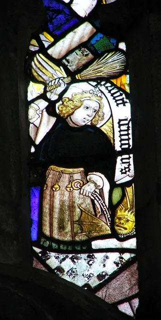 All Saints church - medieval glass - geograph.org.uk - 1638063