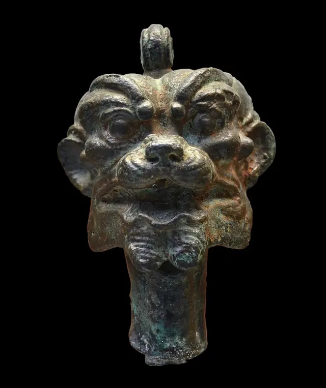 British Museum Bronze head Pazuzu B 27072013 BB