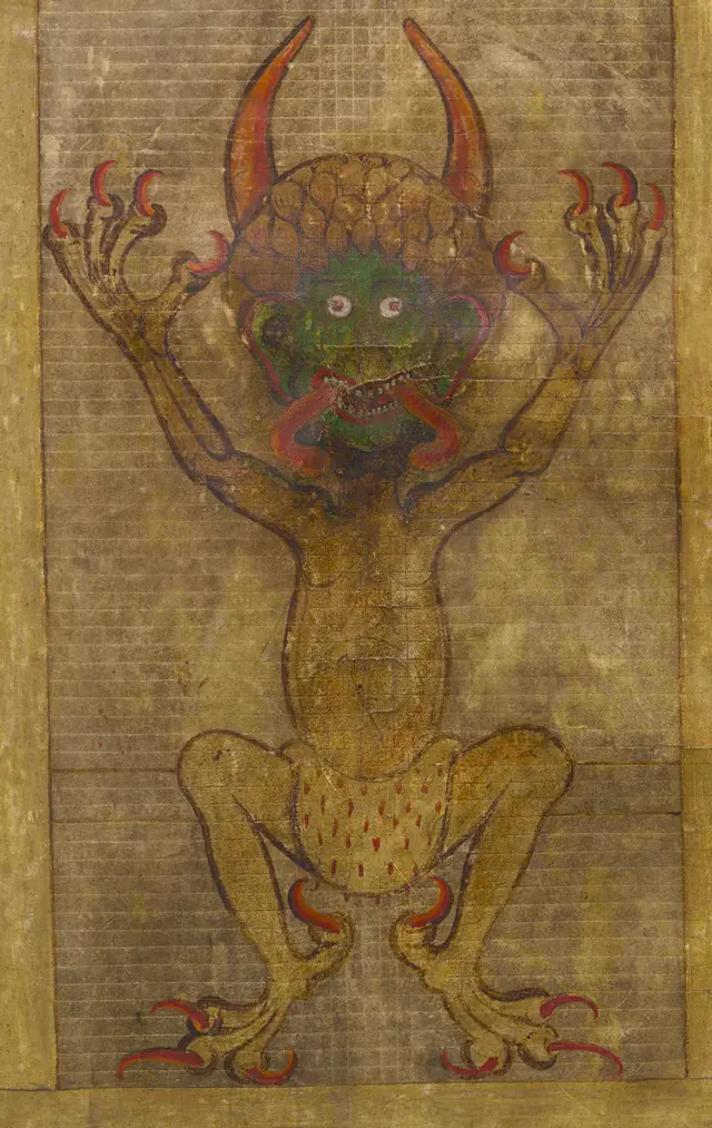 Codex Gigas fol 290r Devil