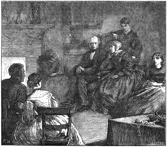 A Dreadful Ghost - Frederick Walker