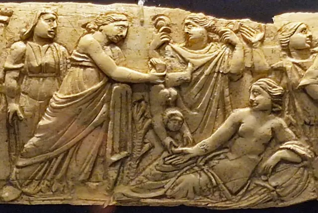 Eleutherna relief achilles cropped