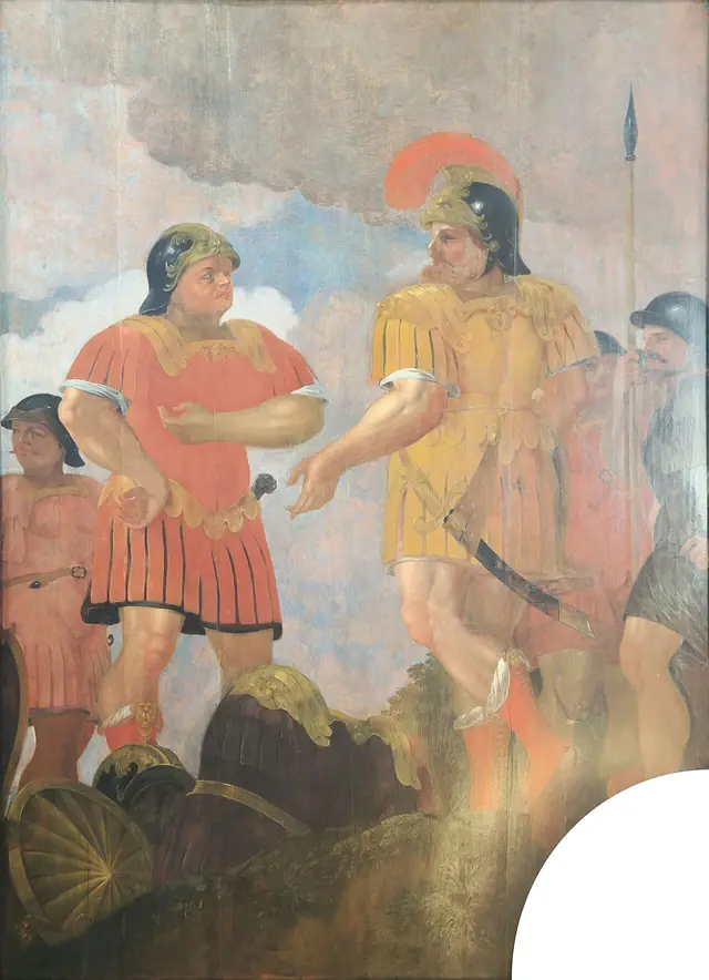 Ajax and Odysseus - Lochmann Hall, Landesmuseum Zurich