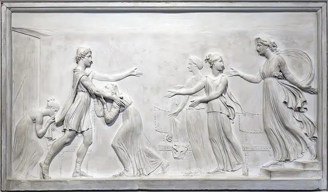 (Venice) Return of Telemachus to Ithaca by Antonio Canova - Museo Correr
