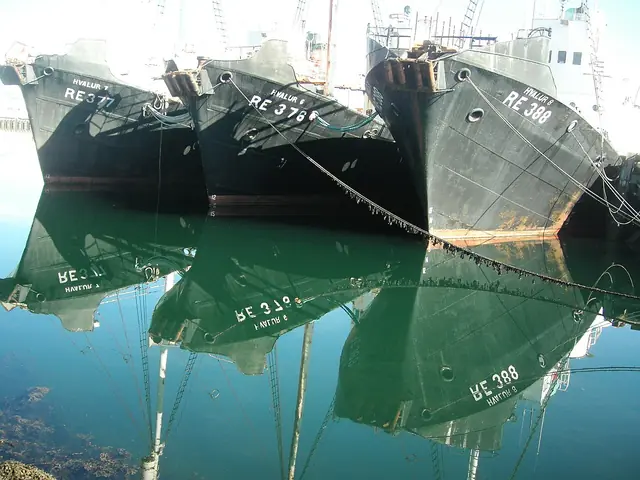September 2006, Hvalur whaling ships in Reykjavik port 2