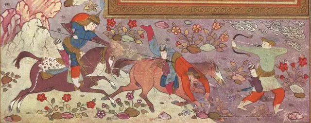 Miniature persane, fin du XVIe siècle