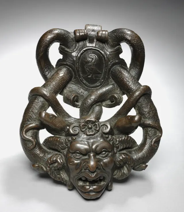Doorknocker with Gorgon Head
