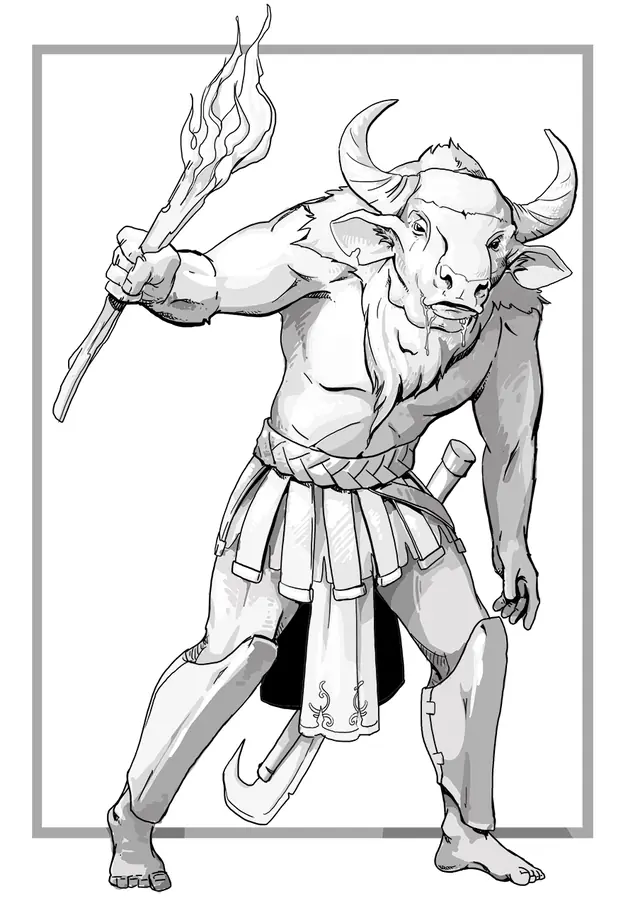 DnD Minotaur