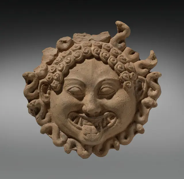Gorgoneion Antefix (Ornamental Roof Tile)