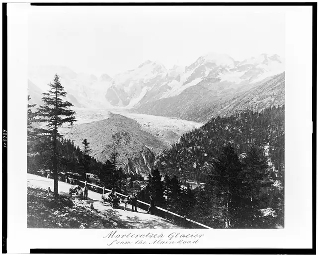 Morteratsch Glacier from the main road LCCN94514207