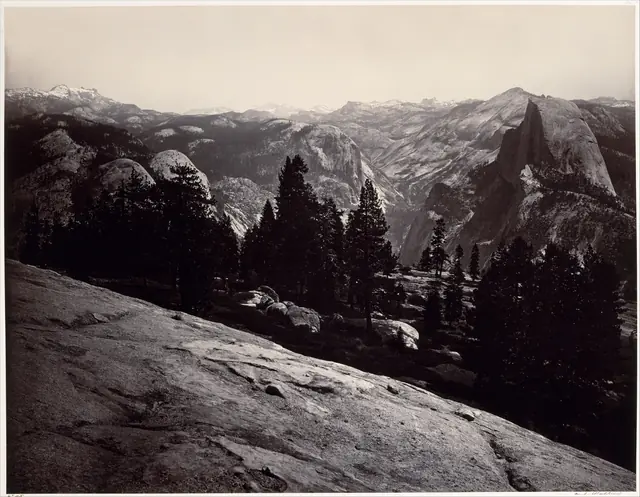 View from the Sentinel Dome, Yosemite