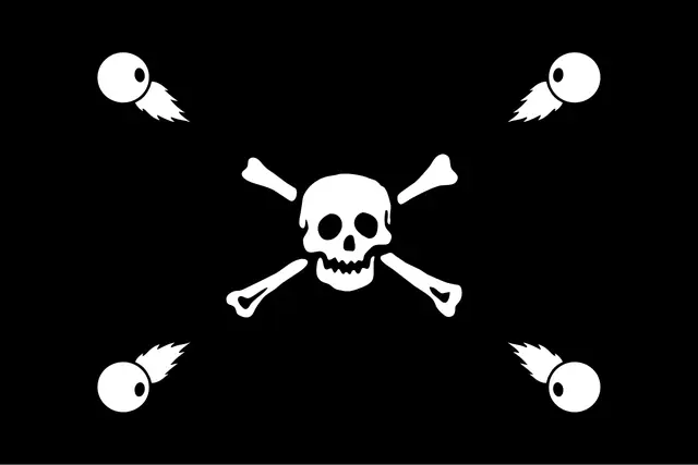 Captain Jean Adrian Pirate Flag 2