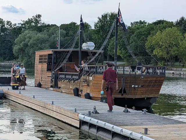 Pirate ship at Bayfront Park