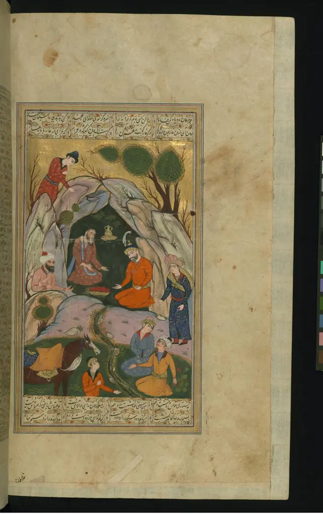 Alexander the Great Visits Plato in his Cave