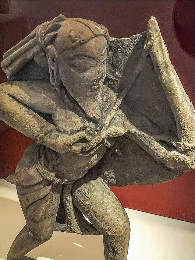 Archer stringing a bow India Madhya Pradesh 11th century CE Sandstone