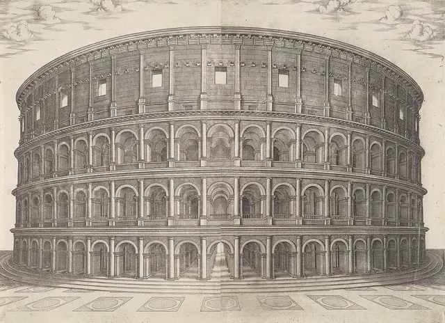 The Colosseum, Exterior title QS:P1476,en:"The Colosseum, Exterior " label QS:Len,"The Colosseum, Exterior "
