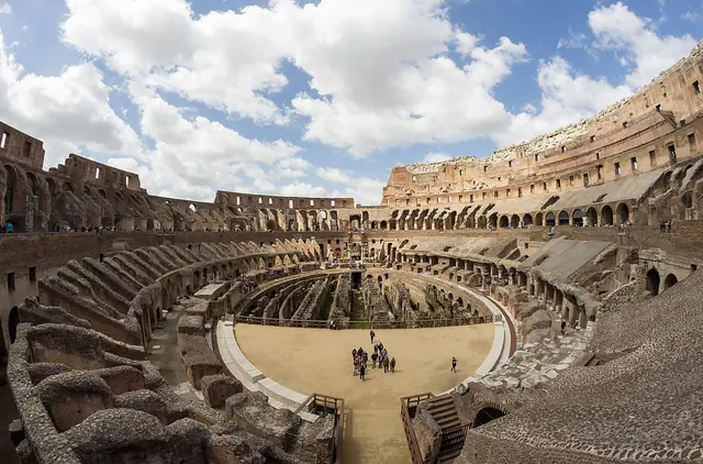 Colosseum interior 2012