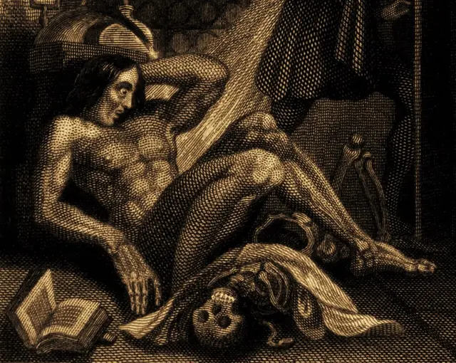 Frankenstein, or the Modern Prometheus (Revised Edition, 1831) Creature