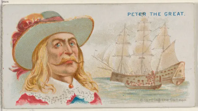 Jack Avery, Capturing Ship of the Great Mogul, from the Pirates of the Spanish Main series (N19) for Allen & Ginter Cigarettes