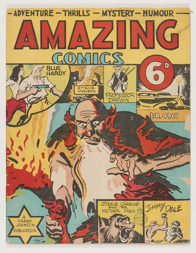 Amazing Comics Frank Johnson Publication