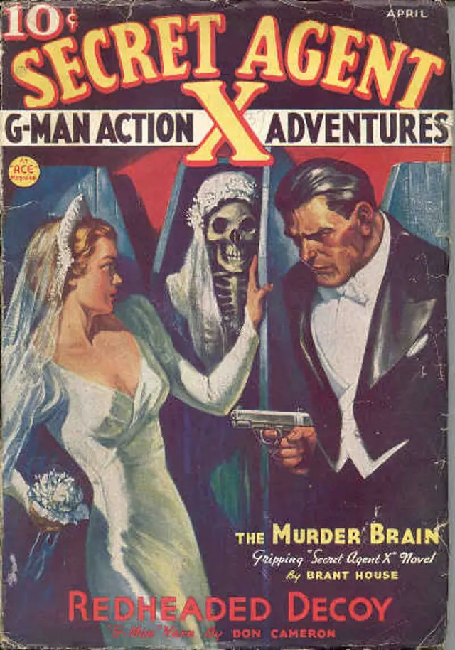 Cover of Secret agent Magazine April 1937