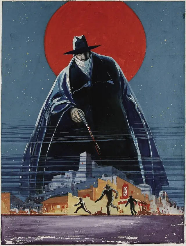 Charles Coll - The Shadow Annual Pulp Cover Original Art (Street & Smith, 1947)