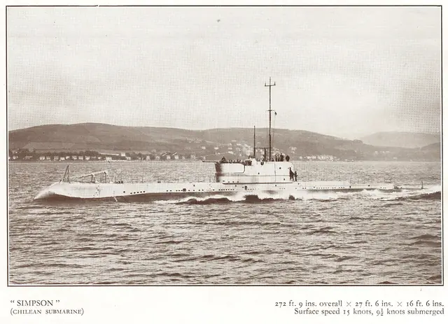 Chilean submarine Simpson