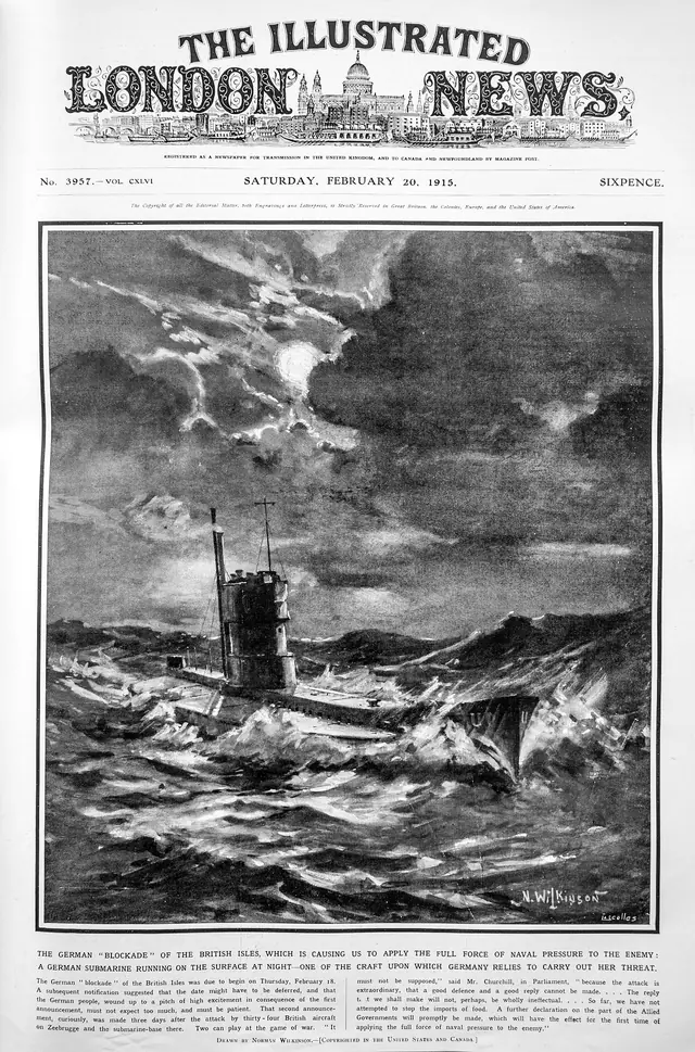 The German Blockade of the British Isles