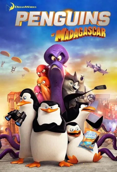 Los pingüinos de Madagascar