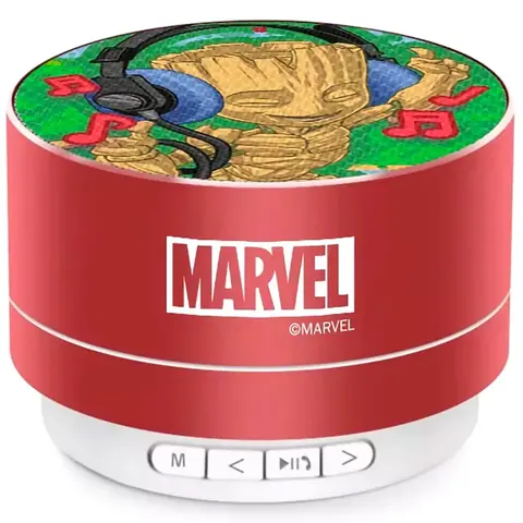Altavoz portatil inalambrico Groot Guardianes de la Galaxia Marvel