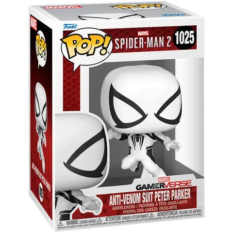 POP figure Marvel Spider-Man 2 Anti-Venom Suit Peter Parker