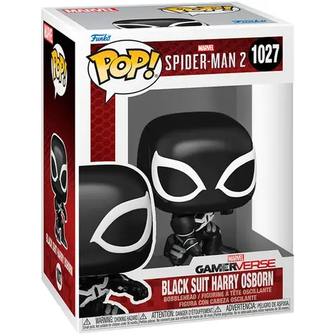 POP figure Mavel Spider-Man 2 Black Suit Harry Osborn