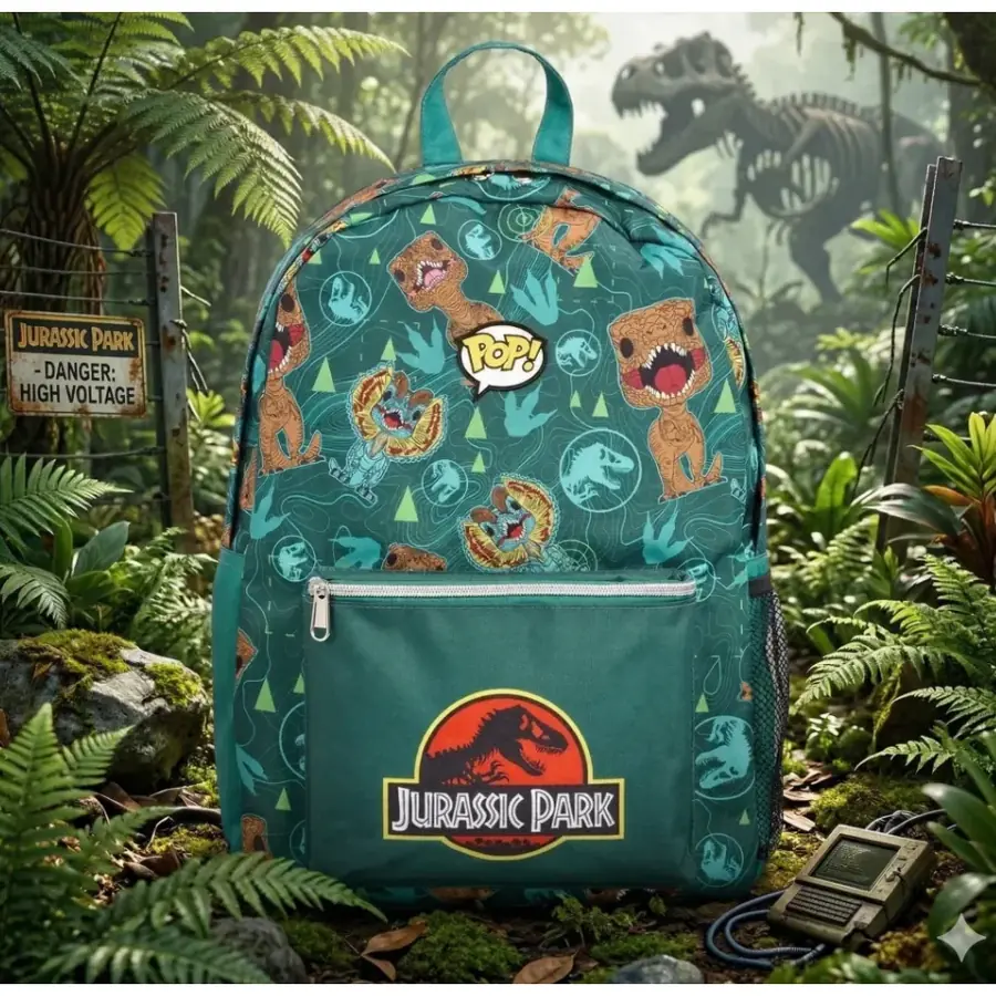 Mochila nylon Jurassic Park 45cm