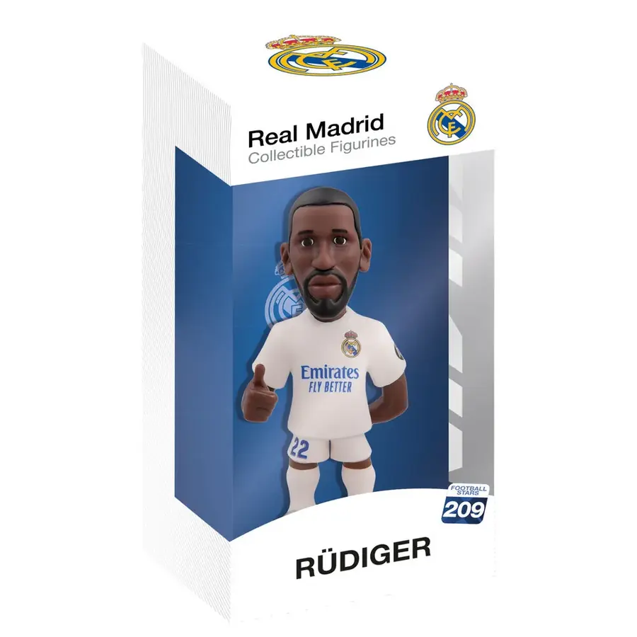 Figura Minix Rudiger Real Madrid 12cm