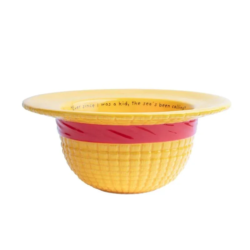 Bowl 3D Sombrero Paja Monkey D. Luffy One Piece