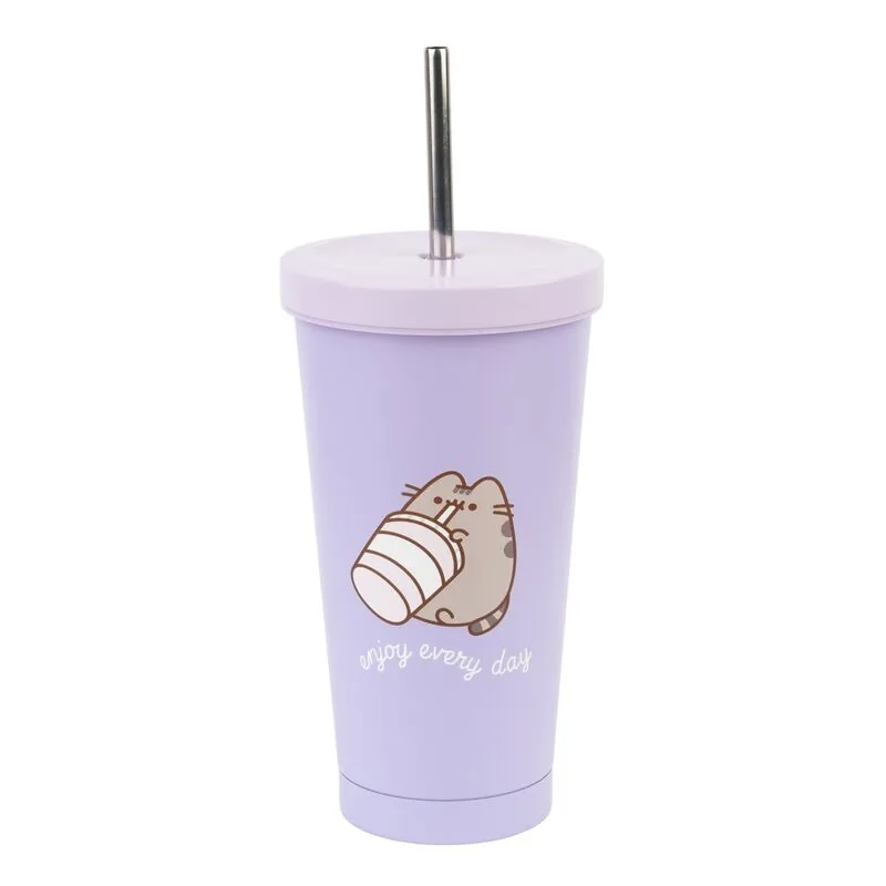 Vaso pajita Moments Pusheen 550ml