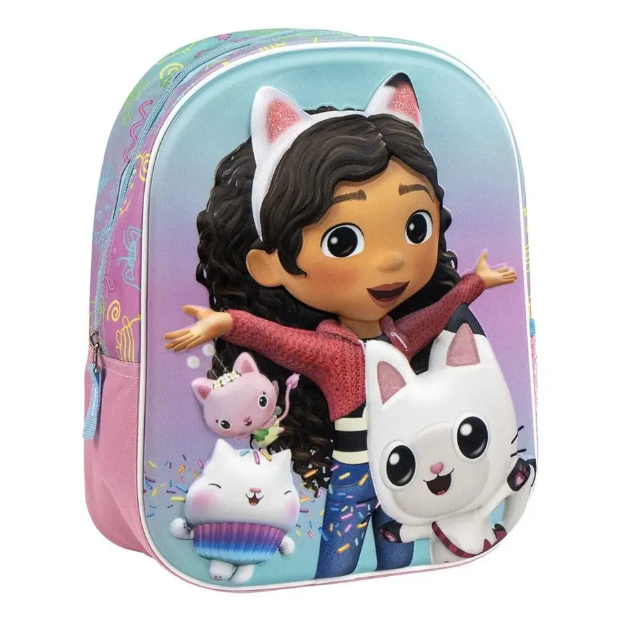 Mochila 3D La Casa de Muñecas de Gabby 31cm