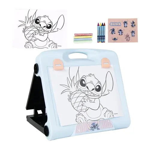 Set papeleria portatil Stitch Disney