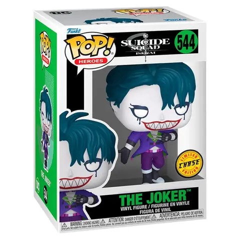 Figura POP DC Comics Escuadron Suicida Isekai The Joker Chase