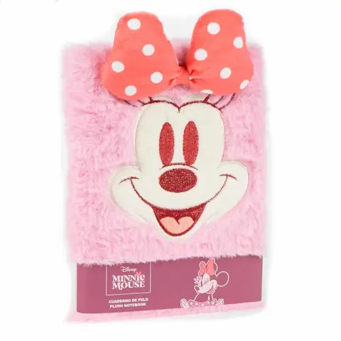 Cuaderno peluche Minnie Disney