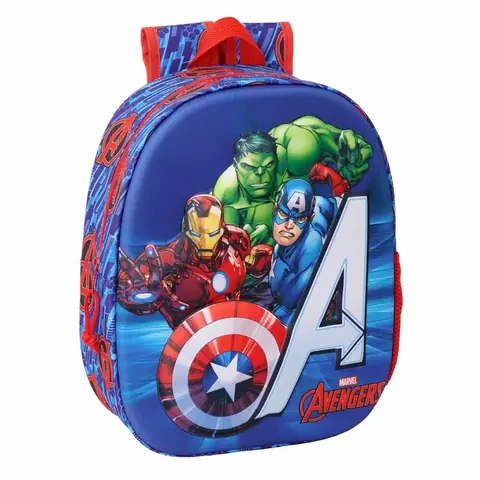 Mochila 3D Los Vengadores Avengers Marvel 33cm