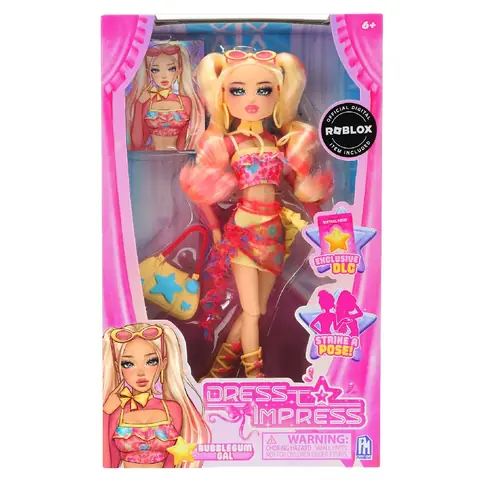 Dress to Impress Fashion Doll Bubble Gum Gal doll