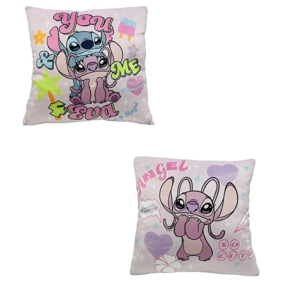 Cojin Angel & Stitch Disney
