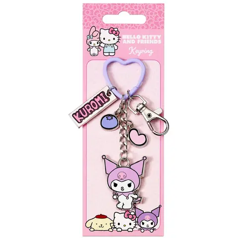 Llavero Kuromi Hello Kitty
