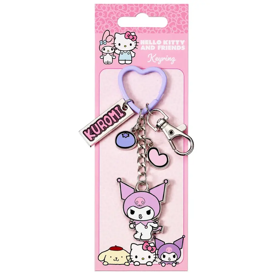 Llavero Kuromi Hello Kitty