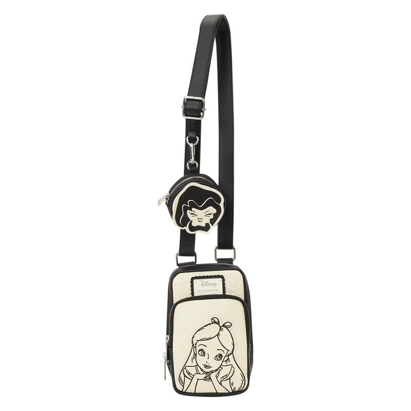 Bolso bandolera + monedero Alicia en el Pais de las Maravillas Disney Loungefly