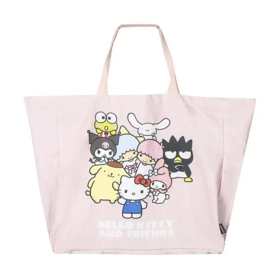 Bolsa shopping Hello Kitty and Friends